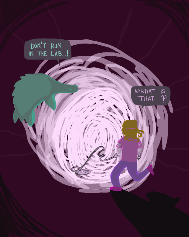 ...and we're not in a lab, Nessie!