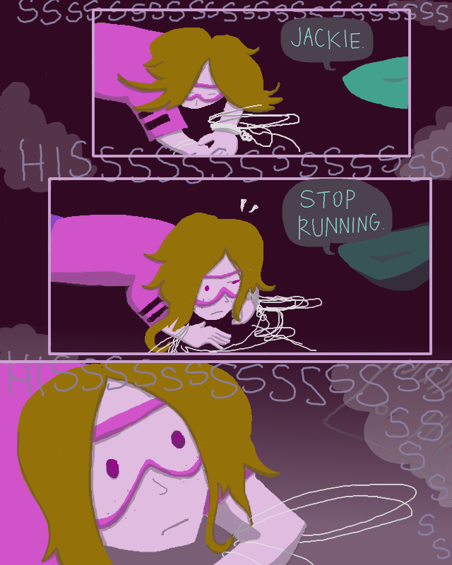 Introducing... Jackie's eyes and freckles.