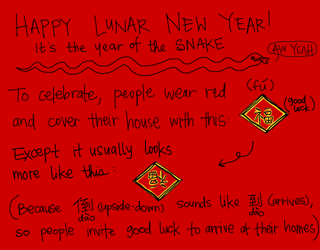 yes, this decoration is pun-based! (ok fine it's actually a homonym)