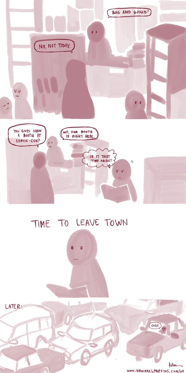 everyone's been sitting there since Tuesday. it's too late, buddy. it's too late.