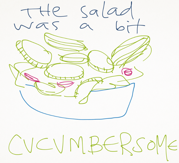 and it was a bit fresh, too.