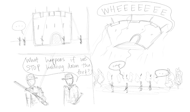 that's the third time this week.