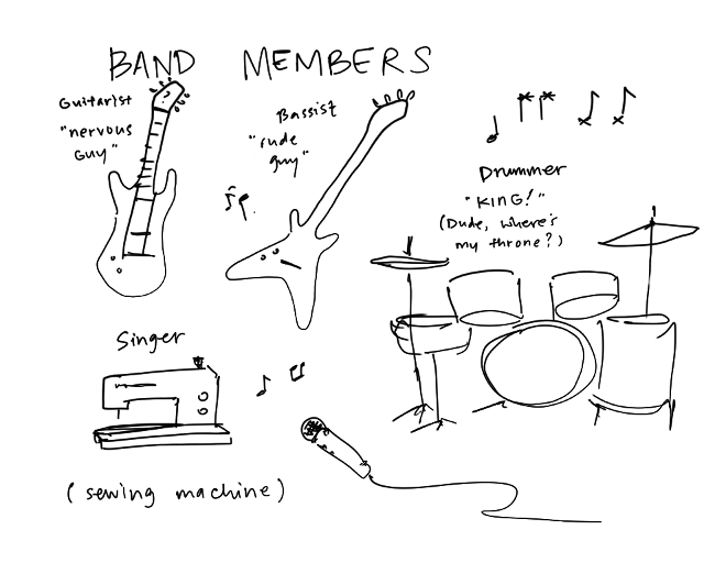 fifth piece: keyboardist (dude who plays in qwerty vs dvorak)