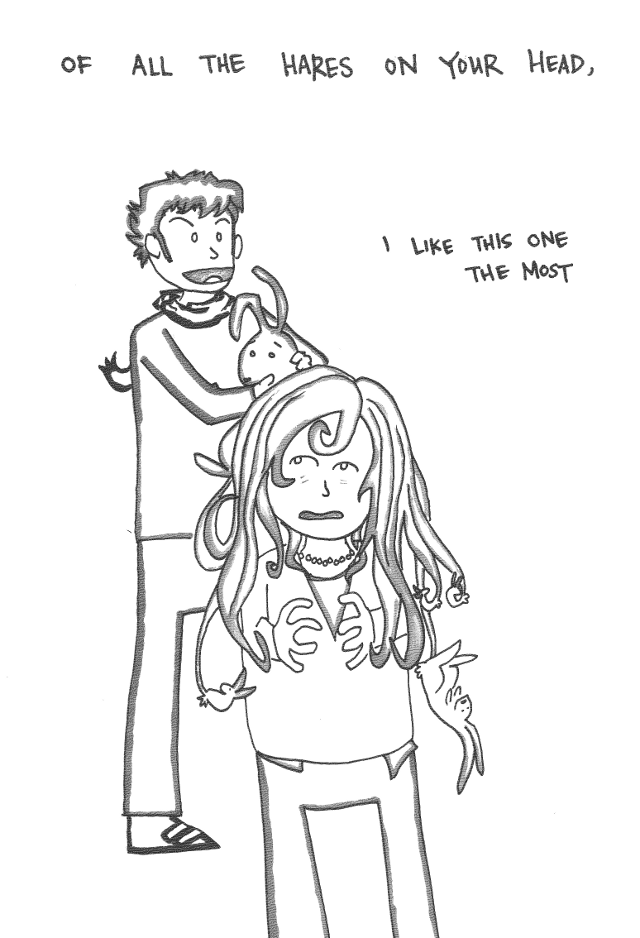 hair today, hare tomorrow, hares forever