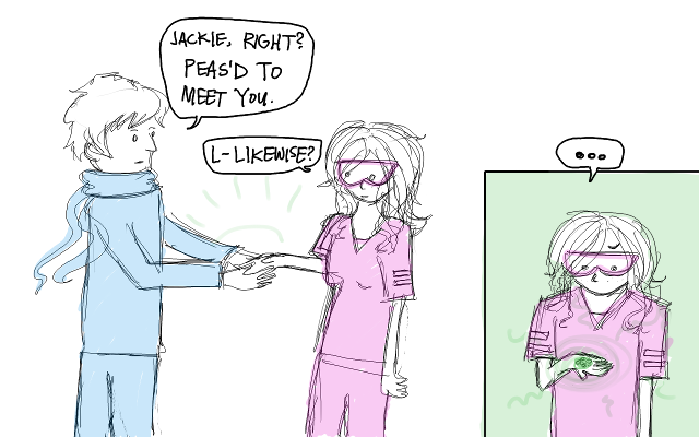 be glad he didn't give you parallelipeapods instead.