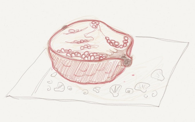 pomegranates do not burp