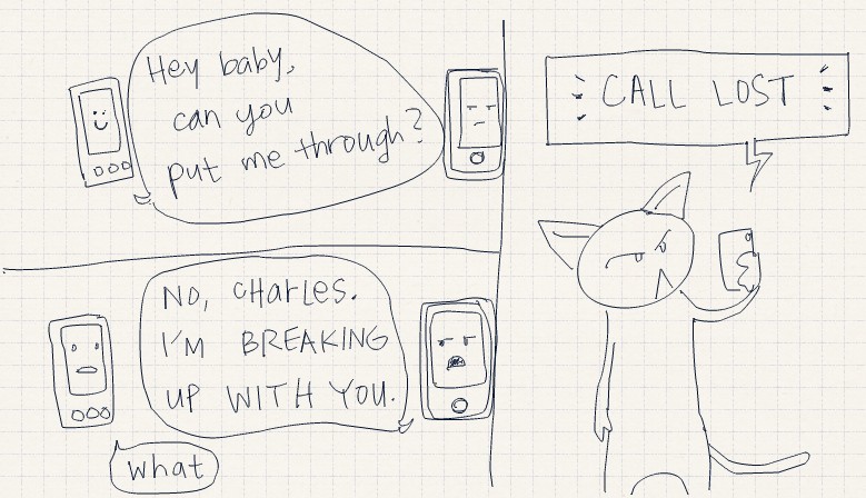 yes, this is how cell phone reception works.