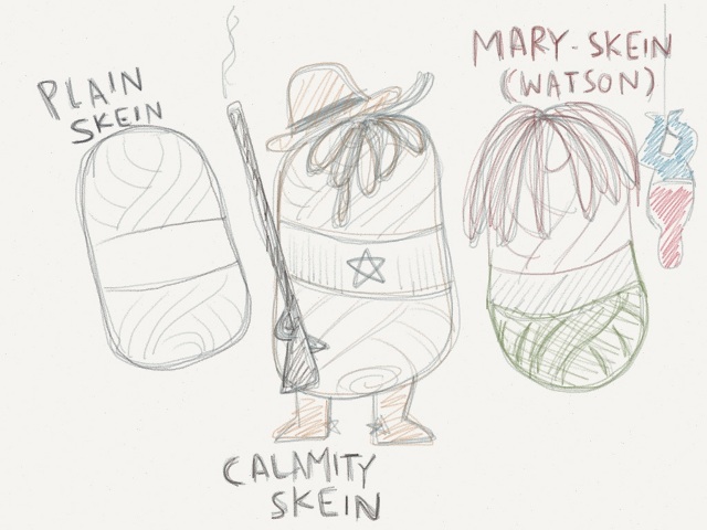 these are all after Natalie Dee fails to find the end.