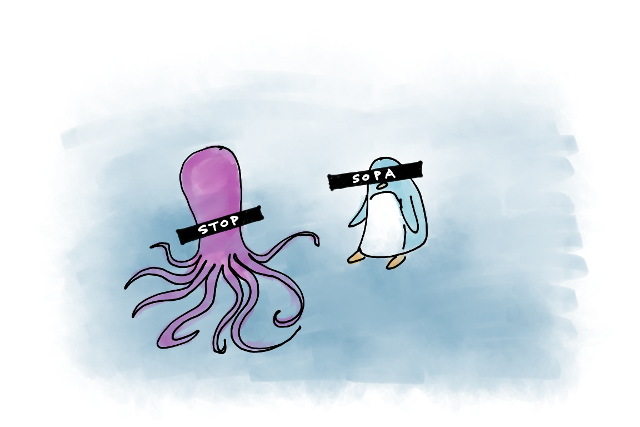 Nothing funny about it. This is an issue that concerns all of us, octopi and penguins included. 