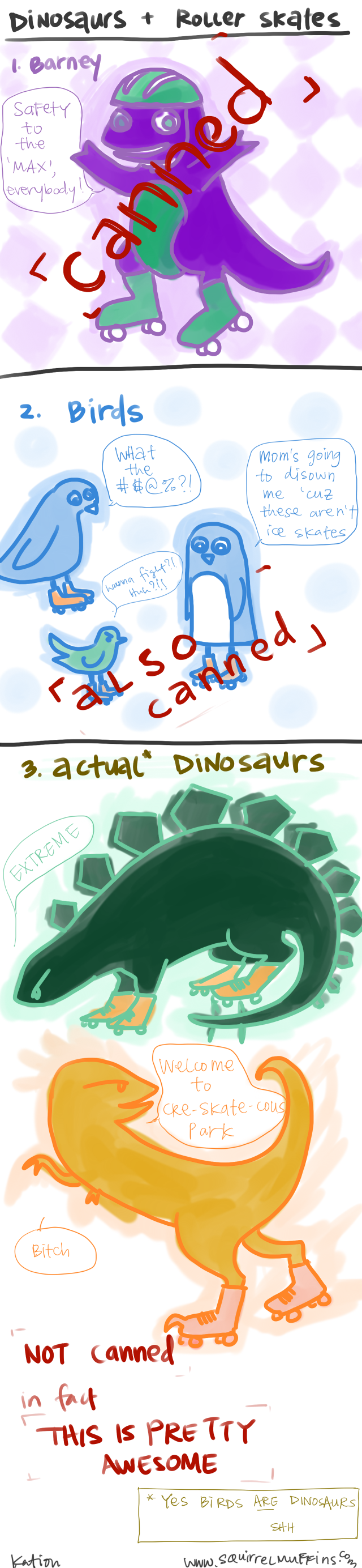 yo that's a skate-o-saurus and a velociroller ... check it