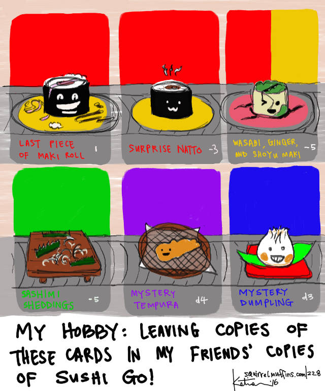 i think this pack of cards... has been tempura'd with